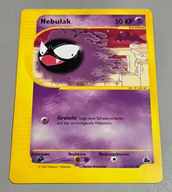 Nebulak # 57/144 Common Skyridge 2003 Pokemon Deutsch Near Mint Vintage - Image 1