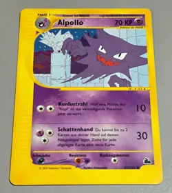 Alpollo # 63/144 Common Skyridge 2003 Pokemon Deutsch Near Mint Vintage - Image 1