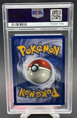 1999 Pokemon Fossil 1st Edition Hitmonlee 7/62 Holo Rare PSA 6 EX-MT - Image 2