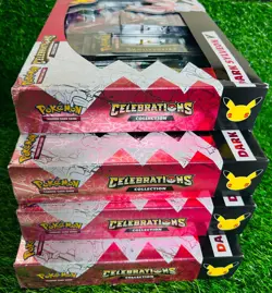 4x Pokemon Celebrations Dark Sylveon V Collection Box Lot 4 Evolving Skies - Image 3