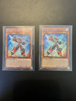 Yugioh! Rokket Coder BLMR-EN006 Secret Rare 1st Ed “x2 - Ready To Ship” - Image 1