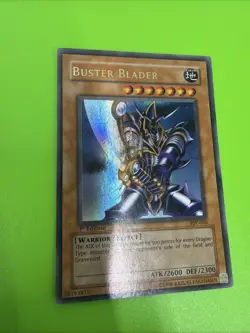 Yu Gi Oh TCG: Buster Blader PSV-050 1st Edition Great Condition Ultra Rare - Image 1