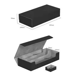 Card Deck Storage Box Durable Sturdy Carrying Trading MTG Cards Organizer Case - Image 5