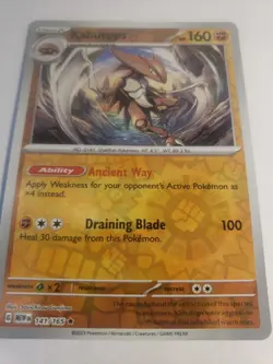 Pokemon TCG Scarlet & Violet 151 Kabutops Reverse Holo Card 141/165 - Image 2