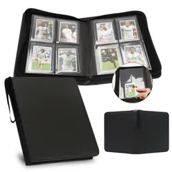 Toploader Binder, HYMENEX Top Loader Card Storage Holds 96 Cards, 4 Pocket To... - Image 1