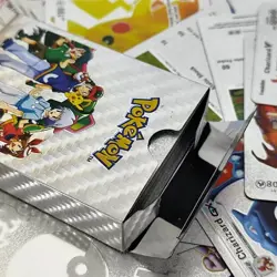 55PCS Pokemon Card Foil Silver Pack Cards TCG GX Vmax GX Card Charizard Rare - Image 4