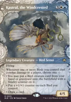 Kastral, the Windcrested SHOWCASE Bloomburrow Magic MTG NM - Image 1