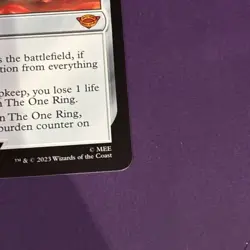 MTG - THE ONE RING - Lord of the Rings (M) - Image 3