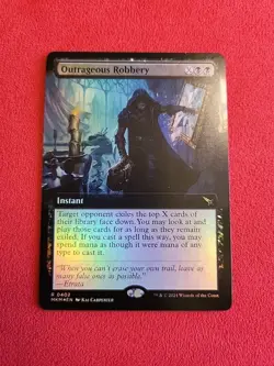 Outrageous Robbery (Extended Art) Murders at Karlov Manor Foil MKM 402 - Image 1