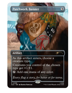 Patchwork Banner - Fallout Secret Lair MTG - Image 1