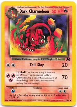Dark Charmeleon 32/82 Unlimited Team Rocket MP - Image 1