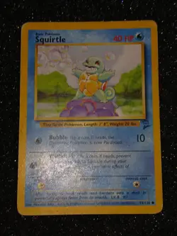 1999 Pokemon TCG Squirtle Base Set #63/102 - Image 1