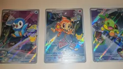 Pokemon TCG First Partner Rare Illustration Promo Cards Bundle - Image 3