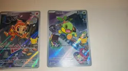 Pokemon TCG First Partner Rare Illustration Promo Cards Bundle - Image 4