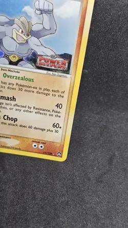 Pokemon Card Machamp 11/108 EX Power Keepers Set Stamped Reverse Holo Rare LP - Image 5