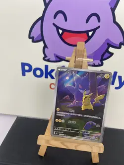 IN stock Pokemon TCG S-Chinese Pikachu Gengar 172/151 AR 151C Hope Exclusive - Image 2