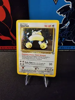 Pokemon TCG Snorlax Jungle 11/64 Holo Unlimited Holo Rare - Image 1