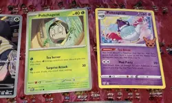 Poltchageist & Sinistcha Pokemon TCG Mixed Lot FULL ART HOLO POKEBALL - Image 5