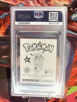 PSA 10 GEM MINT 1999 MERLIN POKEMON #S25 MEW-PRISM - Image 3