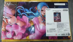 One Piece Card Game Official Playmat Only Nefertari Vivi Heroines Cup Limited JP - Image 1