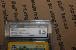 Jolteon Holo Pokemon Error *No Set Symbol* CGC Graded Card - 1999 - Image 4