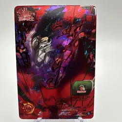 UM4-072 Evil Saiyan Super Dragon Ball Heroes Trading Card UR Ultimate Rare - Image 1