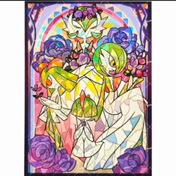 60PCS Trading Card Pokemon Gardevoir TCG OPCG Card Sleeves 67X92mm Standard Size - Image 1