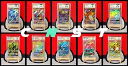 1x Random RPA 9 Or 10 MINT Graded （same as PSA） Pokemon Cards language CHN/JPN - Image 4