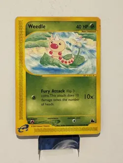 Weedle 114/144 Skyridge Non-Holo Pokemon Card TCG MP - Image 1
