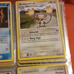 Pokemon TCG Card Lot of 9, Basic, Stage 1, Trainer, Drowzee, Eevee, Omanyte - Image 4