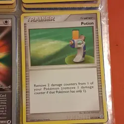 Pokemon TCG Card Lot of 9, Basic, Stage 1, Trainer, Drowzee, Eevee, Omanyte - Image 5