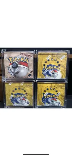 Pokemon Magnetic Booster Box Acrylic Case! Pokemon Card Protective Display! - Image 5