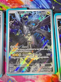Pokemon Ascended Heroes Card Lot Of 3 N’s Zekrom 031 Black Star Promo New Sealed - Image 4
