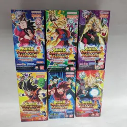 6 Box of Super Dragonball Heroes Selection Pack HK Trading Card Game Clearance - Image 1
