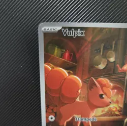 Pokemon Card TCG: Vulpix 138/132 ME:01 Mega Evolutions - Illustration Rare - NM - Image 2