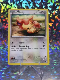 Skitty 113/149 - Pokemon Boundaries Crossed Common Card - Image 1