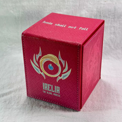 Riftbound TCG:Origins Spiritforged Blade Dancer Irelia DYI Card Box card sleeve - Image 2