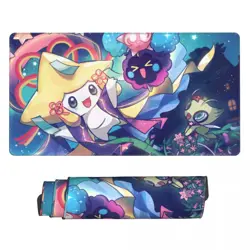 Jirachi - Pokemon Board Card Game Playmat Games Mousepad Play Mat of TCG 225832 - Image 1