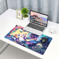 Jirachi - Pokemon Board Card Game Playmat Games Mousepad Play Mat of TCG 225832 - Image 3