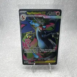 Pokemon Mega Charizard X ex Ultra Rare Full Art Holo 109/094 Phantasmal Flames - Image 1