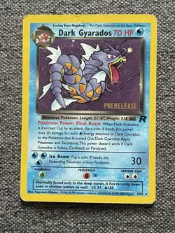Dark Gyarados - 8/82 - Pokemon Prerelease Holo Promo Card - Image 1