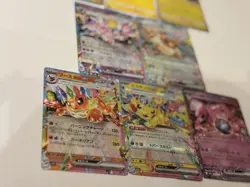Pokemon Card Japanese Pikachu & Mewtwo ex Set Lot 10 Cards Near Mint - Image 3