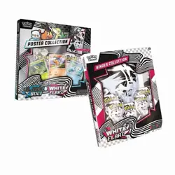 Poster + Binder Collection x2 (Pokemon Black Bolt / White Flare) 14 Pack PRESALE - Image 3