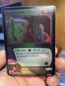 Dragon Ball Z Collectible Card Game Goku's Truce CCG Ultra Rare Unlimited - Image 1