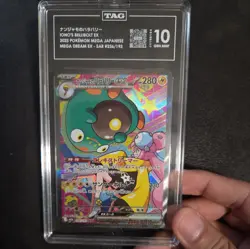 Pokemon Iono's Bellibolt EX Mega Dream EX 236/193 Special Art Rare Holo TAG 10 - Image 1