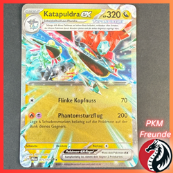 Katapuldra EX 073/131 PRE 🟢NM 🇩🇪Deutsch ✨Double Rare✨ Pokemon Prismatische - Image 1