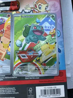 Pokemon First Partner Illustration Collection MEP Bulbasaur Charmander Squirtle - Image 5