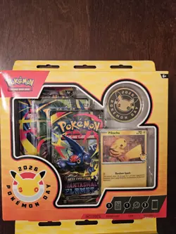 Two 2026 Pokemon Day Collection - 30th Anniversary Pikachu Promo Pack Lot - 2x - Image 2