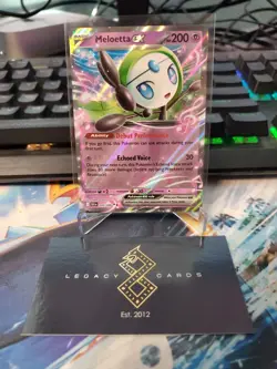 Meloetta ex 044/086 - S&V: Black Bolt Double Rare - Pokemon TCG (NM) - Image 1