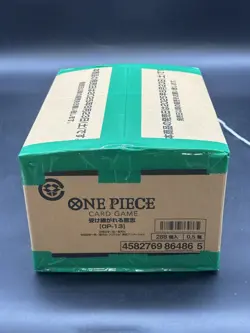 One Piece Japanese OP-13 Carrying On His Will Booster Box Case Sealed - Image 3